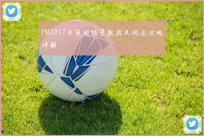 FM2017中英超球员数据及玩法攻略详解